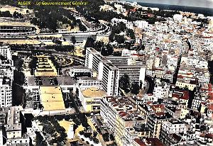Alger - Vue aerienne - Gouvernement General  